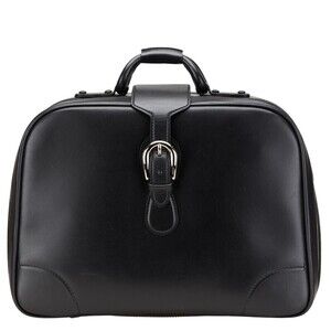 Gucci Boston Bag Travel Black Leather